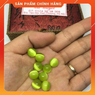 1 viên đá mắt mèo màu vàng