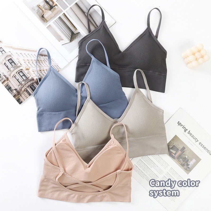 Áo Lót Nâng Ngực plus size + Quần Lót cotton Không Đường May Quyến Rũ Cho Nữ