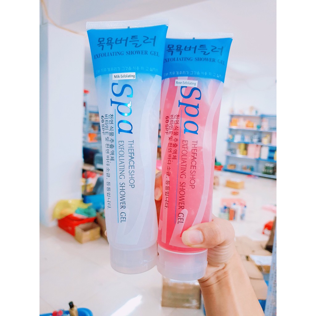 Kem tẩy da chết Spa Exfoliating Shower Gel | BigBuy360 - bigbuy360.vn