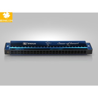 Kèn harmonica SWAN 52 cao cấp 24 lỗ  .