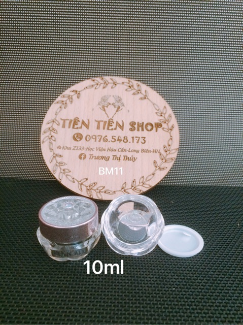 Hũ nhựa bông mai 10ml