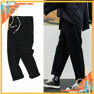 Quần Jean Ống Rộng Nam Nữ Cạp Chun HIPHOP STREETWEAR - Quần Bò Ống Rộng Giá Rẻ đẹp