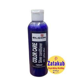 Dầu Xả Khử Ánh Vàng Elgon Silver Conditioner Size Mini 120ml
