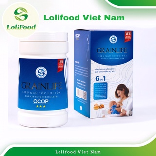 Ngũ Cốc Lợi Sữa Grainlife (500g). 100% Ognanic - Siêu Dinh Dưỡng - Sữa Về Nhiều Sau 3 Ngày [Chính hãng] | LoliFood