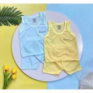 5 Bộ Ba lỗ cotton Ava Siêu mát cho bé trai, bé gái hàng đẹp