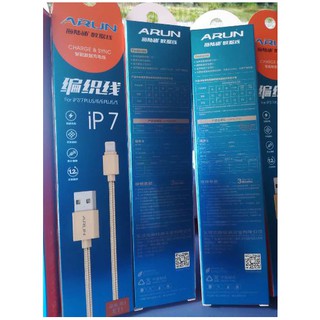 Cáp sạc Arun E09P5 cho iphone dây dù chính hãng