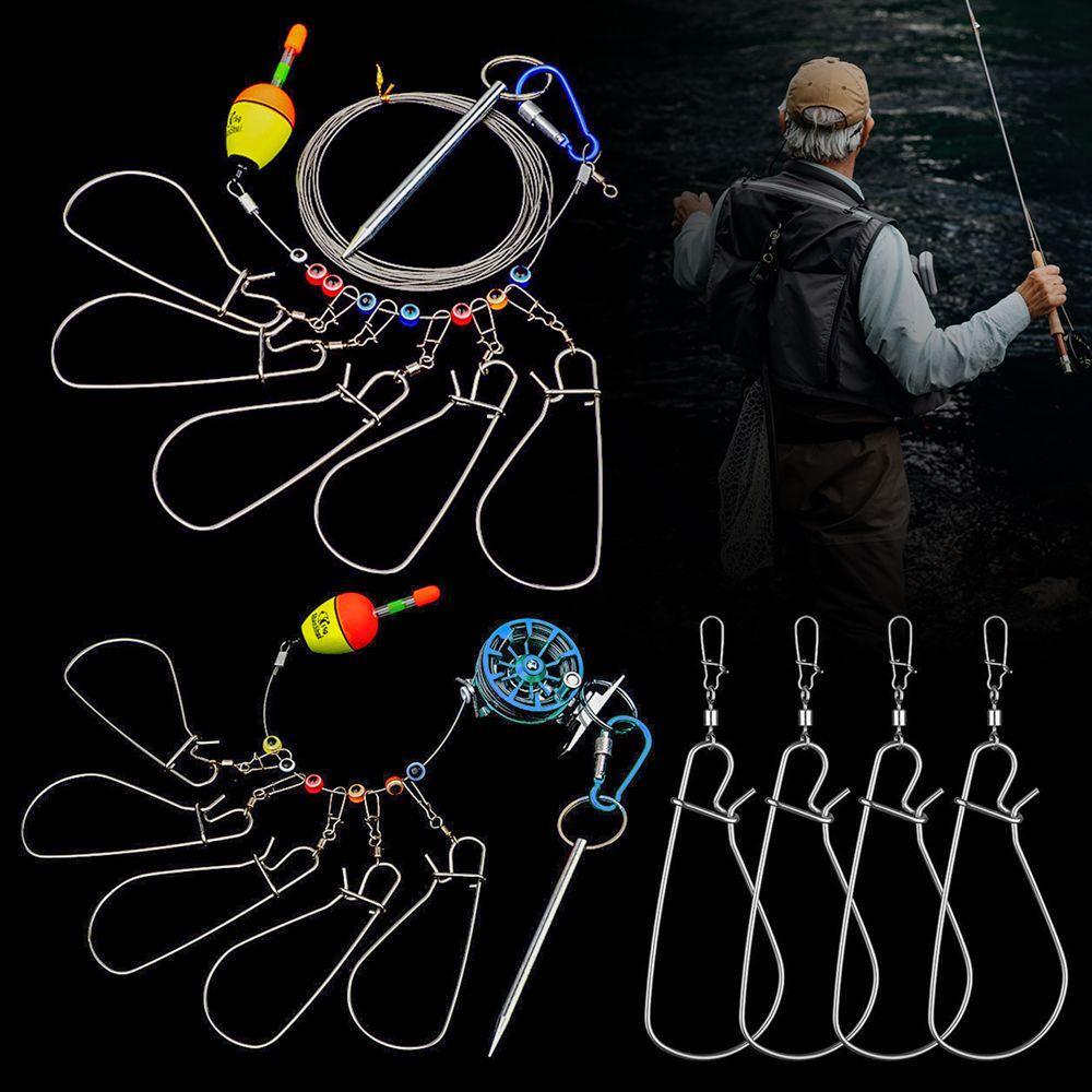 MAG Khóa Câu Cá Bằng Dây Thép Mềm Chuyên Dụng