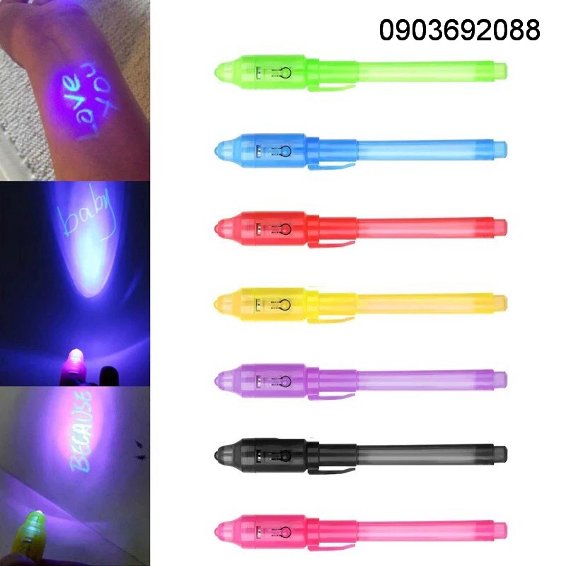 Bút Viết Tàng Hình - Magic Light Pen cho thông điệp bí ẩn