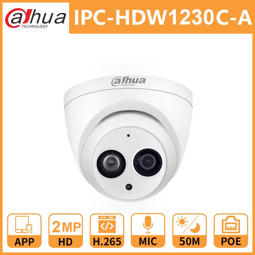 [Mã 1511ELSALE hoàn 7% đơn 300K] Camera DH IPC-HDW1230C-A