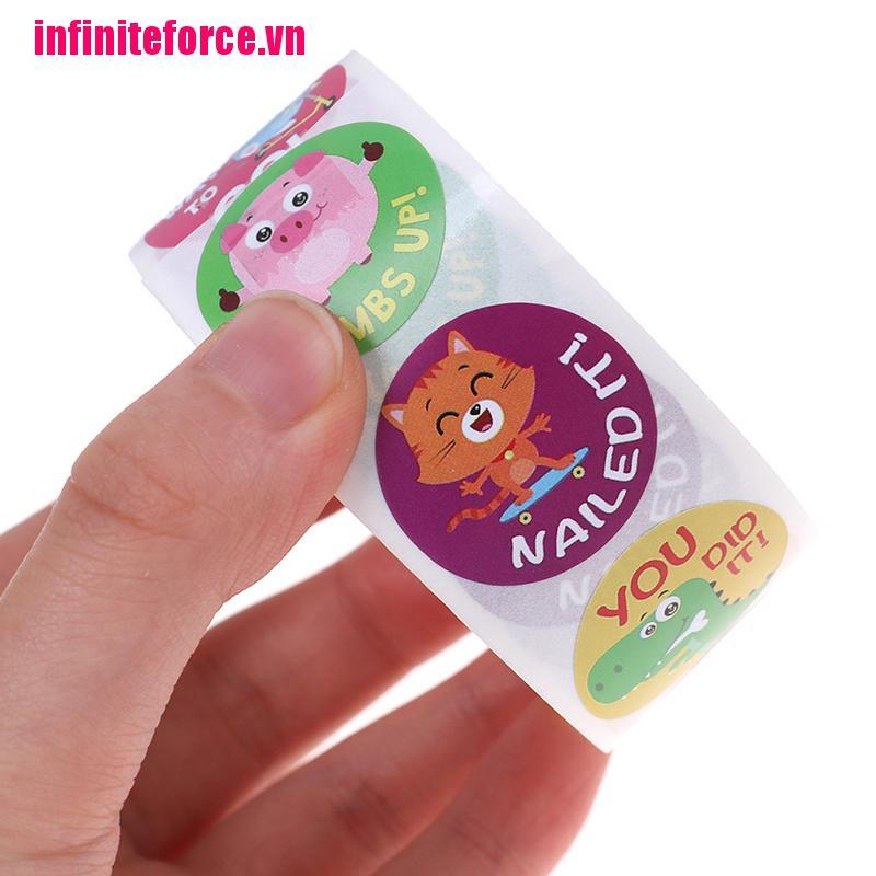 Bộ 500 Miếng Dán Dễ Thương Trang Trí