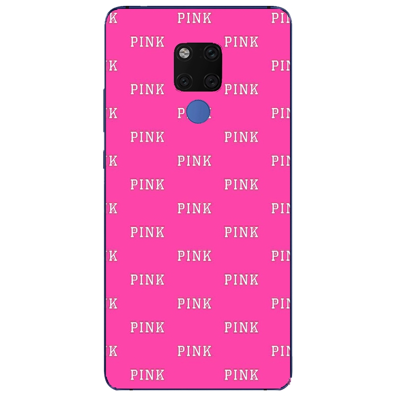 Ốp điện thoại silicon in hình logo phong cách Pink cho Xiaomi Mi 10 10T Pro Lite Redmi 9 9A 9C Note 9 9S Pro