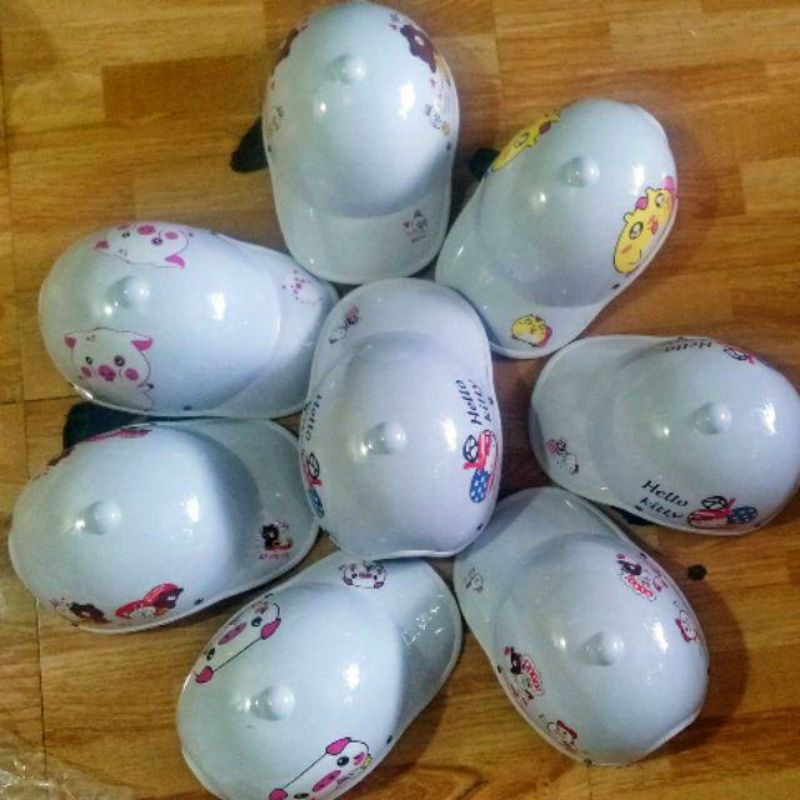 Mũ bảo hiểm thời trang nam nữ kitty vừa bền nhẹ vừa rẻ
