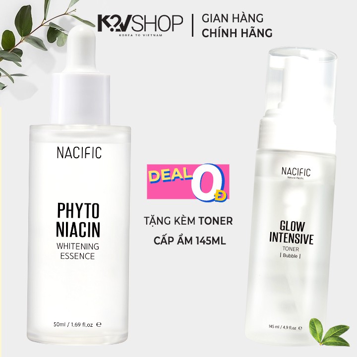 [Mã FMCGMALL - 8% đơn 250K] Tinh chất dưỡng trắng da NACIFIC Phyto Niacin Whitening Essence 50ml