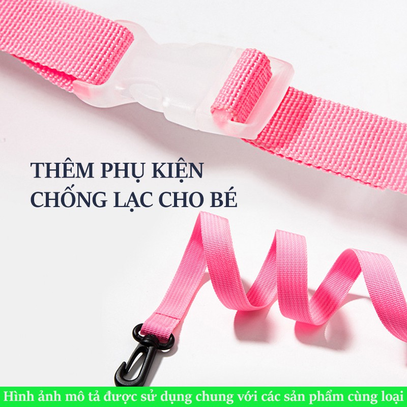 Balo bé đi mẫu giáo in hình NGỰA PONY, có dây chống lạc - chất liệu nhẹ, an toàn với trẻ nhỏ