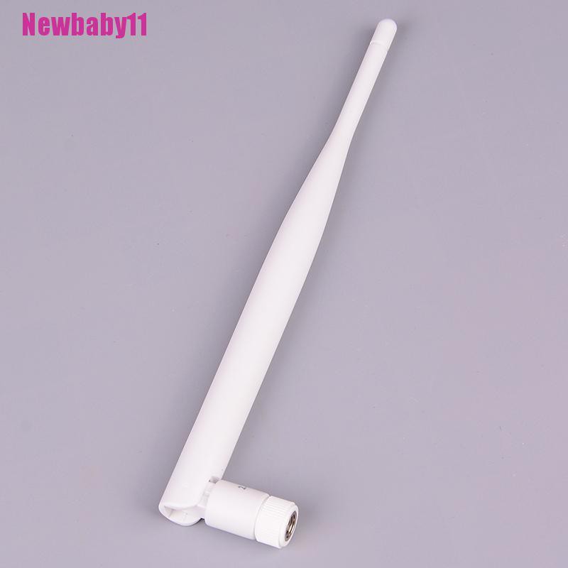 1 Ăng Ten WiFi 2.4GHz Màu Trắng 5dBi RP SMA 2.4g