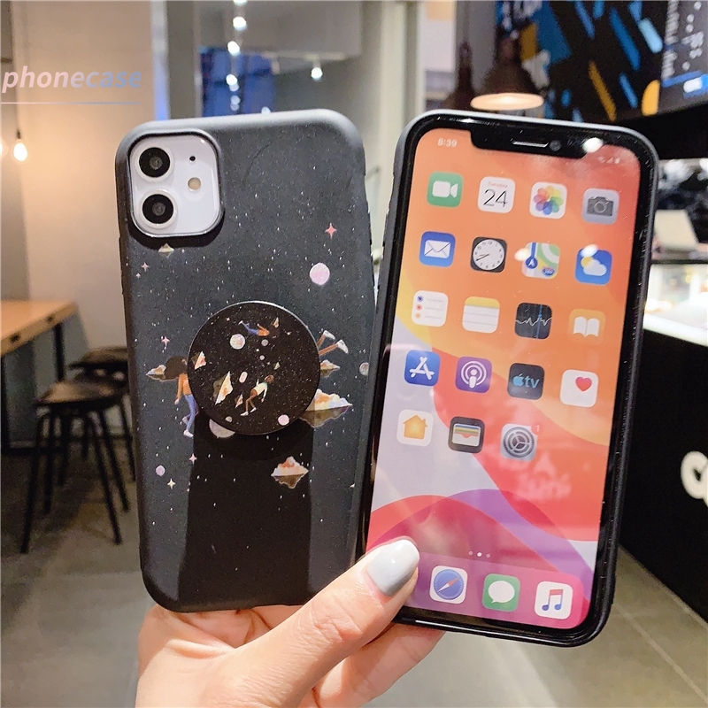 Ốp điện thoại TPU có giá đỡ cho Realme 5i 6 C2 6i C3 7 5 C11 C12 5S C1 7i C15 C17 6S U1 C3i Narzo 20 PRO 10 10A 20A