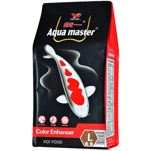 Thức ăn cá Koi-Aquamaster colour-Thức ăn cao cấp cho cá Koi-Giúp tăng màu cá KOi-Xuất xứ Đài Loan-