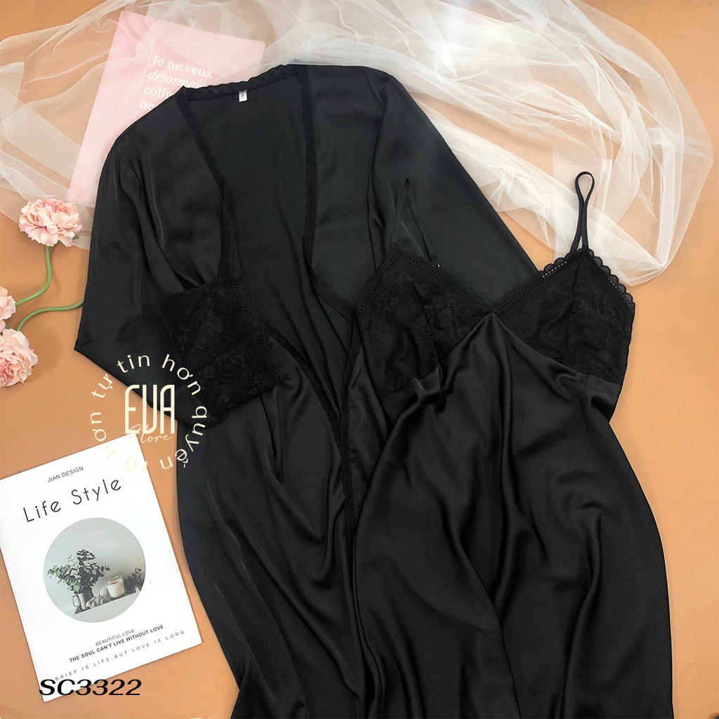 Bộ váy và choàng lụa cao cấp SC3322 | BigBuy360 - bigbuy360.vn