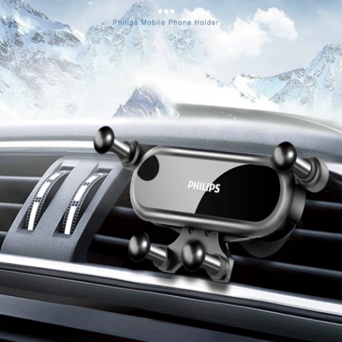 Giá đỡ điện thoại cài hốc gió trên ô tô cao cấp Philips DLK3416N - duyenkientt | BigBuy360 - bigbuy360.vn