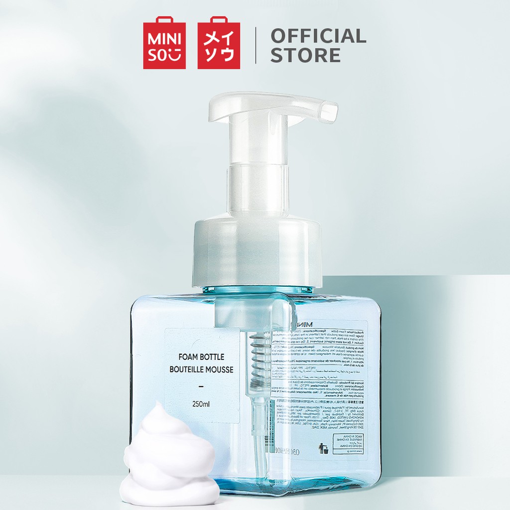 Bình chiết tạo bọt Miniso 250ml - Hàng chính hãng