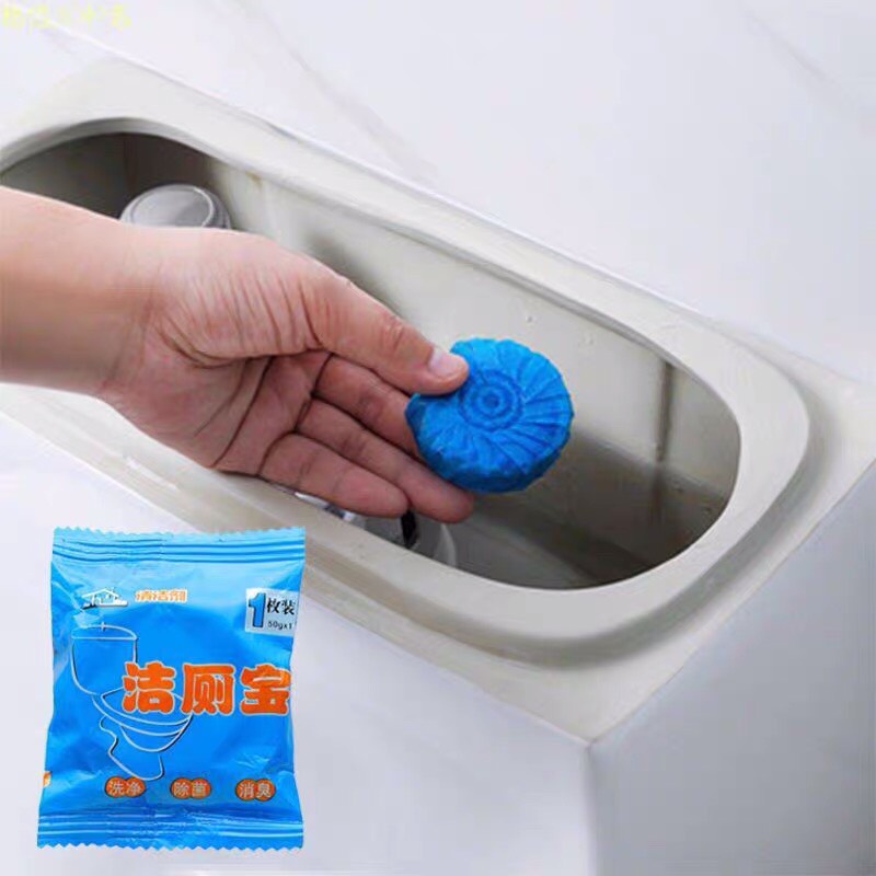 (Gói 10 Viên) Viên Thả Bồn Cầu Toilet Khử Mùi Diệt Khuẩn Hàn Quốc 88292 Korea Store 88