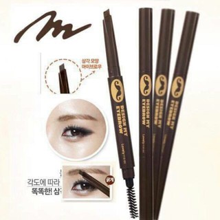 Chì Kẻ Mày 2 Đầu Designing Eyebrow Pencil T H E F A C E S H O P (2 màu)