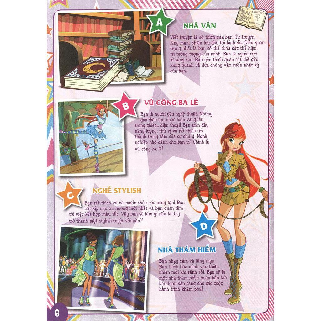 Sách Winx Club - Câu Lạc Bộ Các Tiên Nữ Sành Điệu - Nghề Nghiệp Yêu Thích