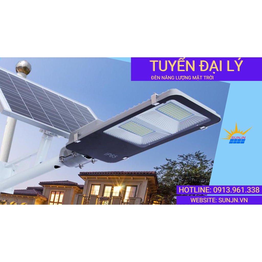 – Đèn Led Năng Lượng Mặt Trời Liền Thể 40W - 60W - 90W – Chuẩn IP65 - Chính hãng