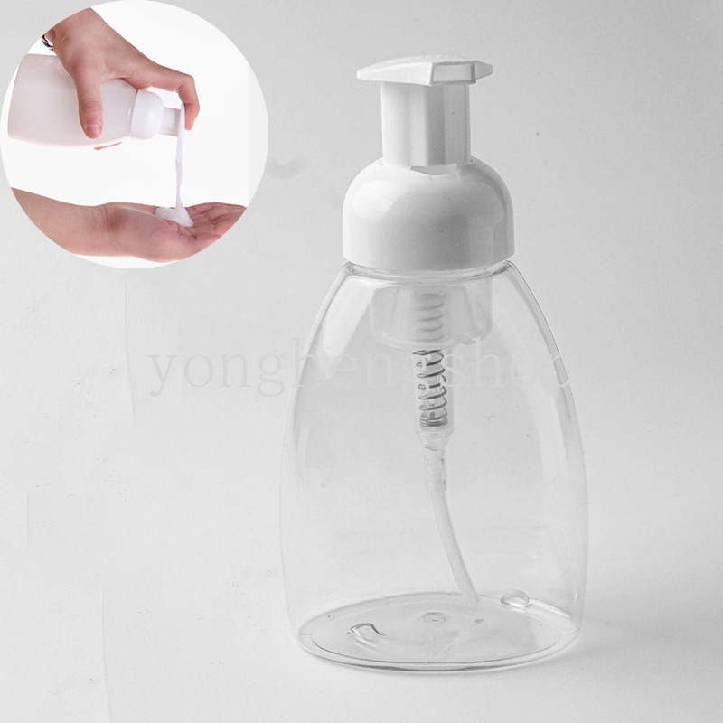 Bình rỗng trong suốt đựng xà phòng dung tích 300ml