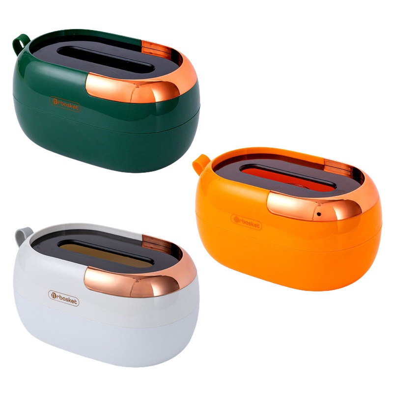 Hộp Đựng Khăn Giấy Dạng Treo Lò Xo Độc Đáo Tiện Dụng Cho Nhà Bếp / Văn Phòng