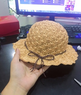 Combo mũ hè HandMade sợi thô chị như lý