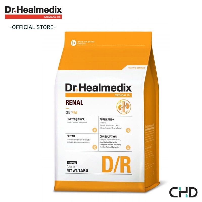 Thức ăn hạt cho chó bị Thận - DR. HEALMEDIX RENAL 1,5kg D/R