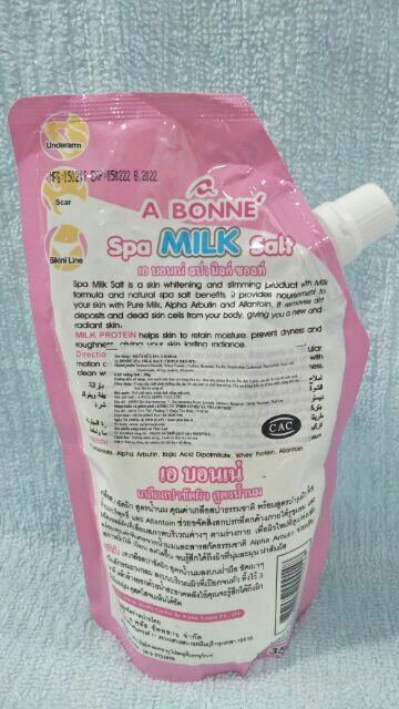 Muối sữa spa a bonne 350g