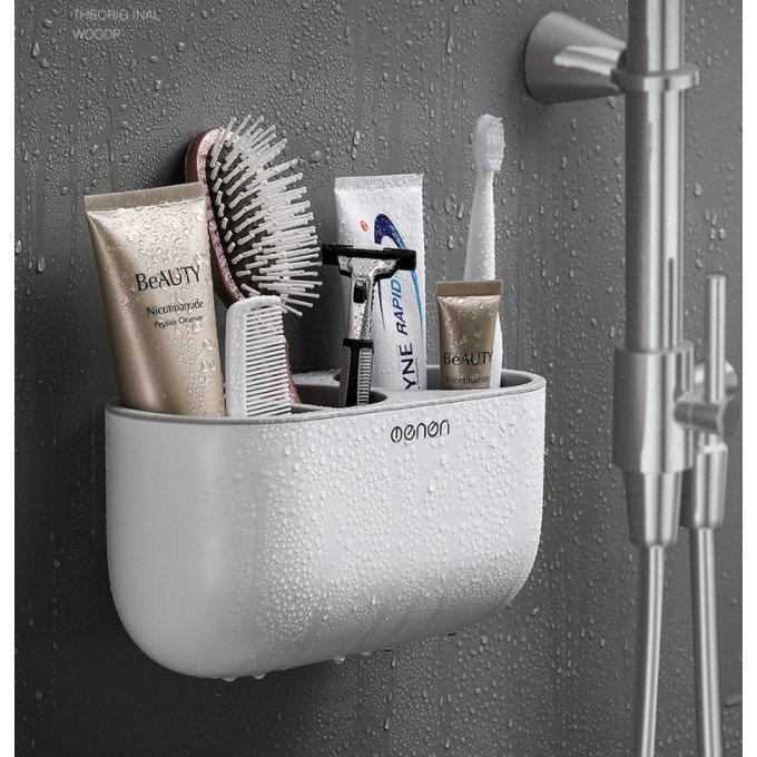 Giá Đỡ Máy Sấy Tóc OENON, Kệ Treo Máy Sấy Tóc Gắn Tường Kệ Nhà Tắm Đựng Đồ Thông Minh Tiện Lợi