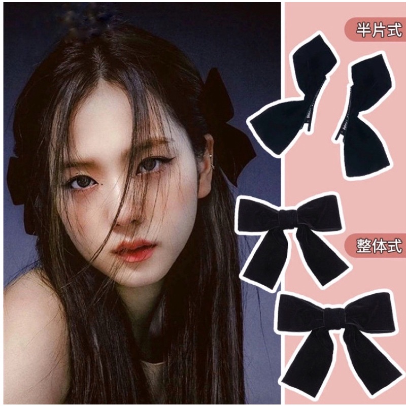 Kẹp tóc, kẹp tóc mái hình nơ phong cách idol Hàn quốc cho giới trẻ