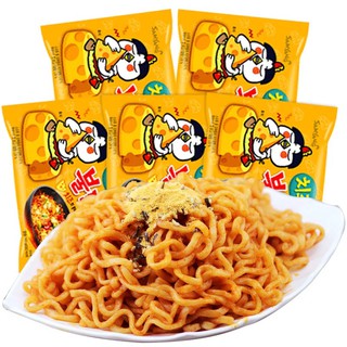 Mì cay phô mai Samyang Hàn Quốc, mì gà xào khô phô mai Samyang trộn gia vị gói 140gram