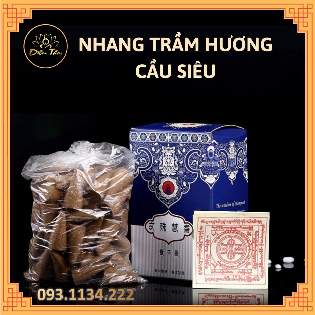 Nhang nụ - trầm hương Tây Tạng thảo dược xông nhà đồ thờ cúng phong thủy