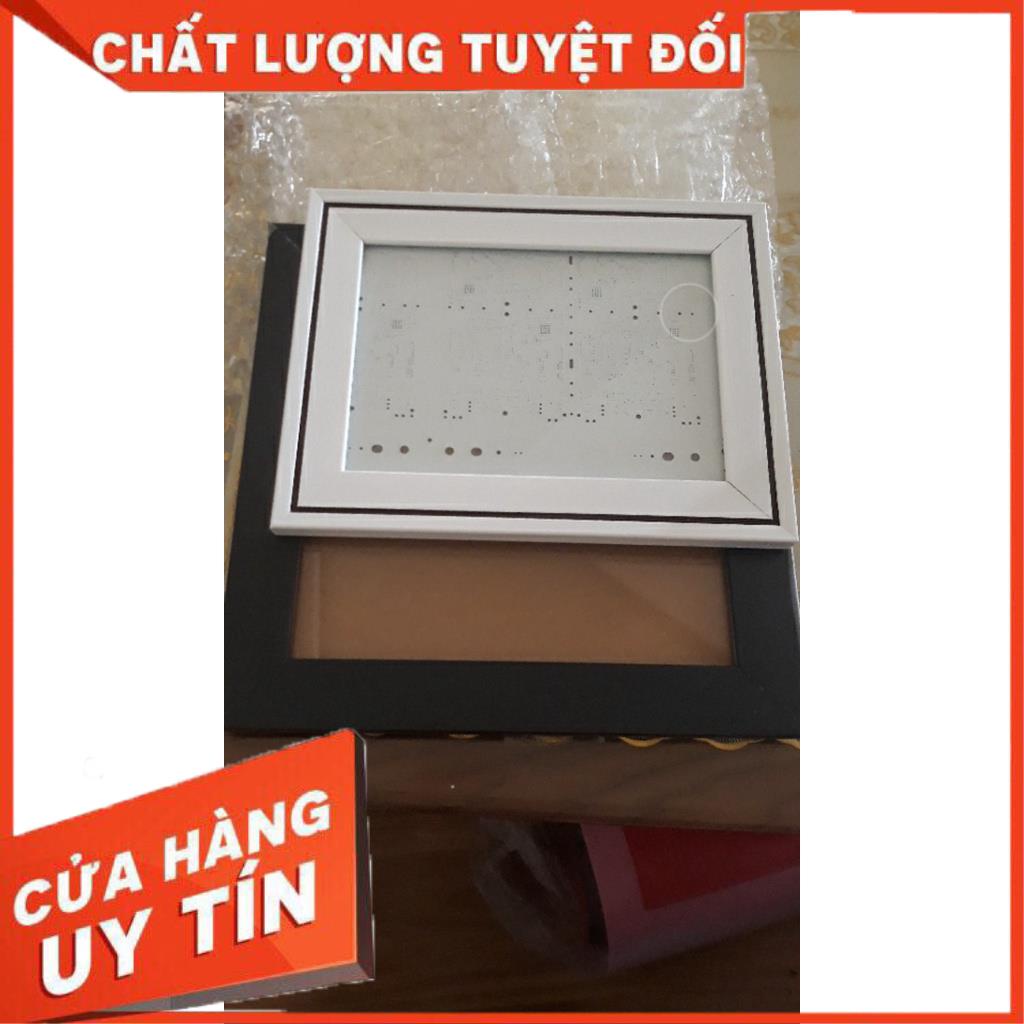 Khung ảnh treo tường,để bàn 15x21 mặt Mica - Tặng đinh treo tường