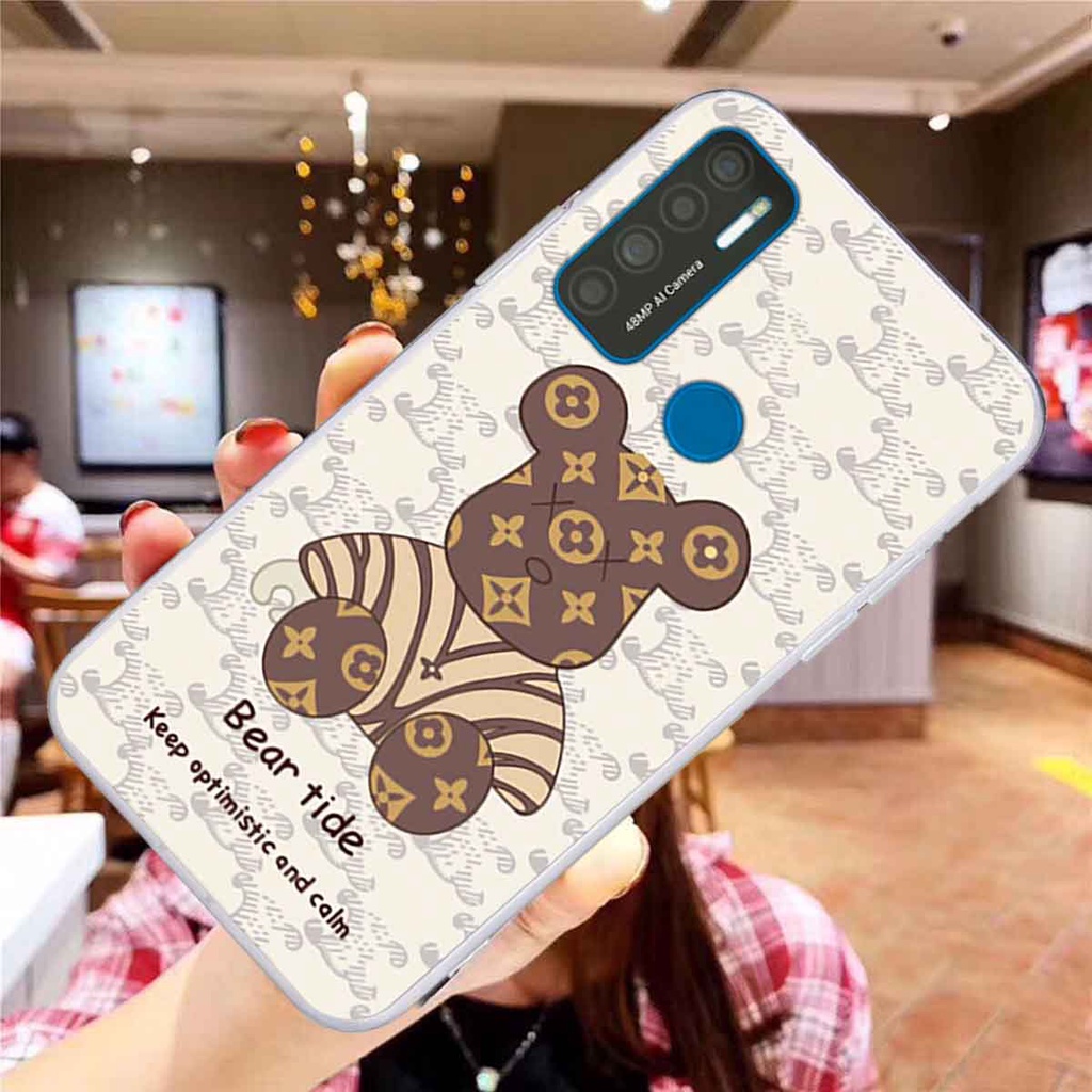 Ốp Vsmart Star 5 / Joy 4 / Live 4 be@r brick, thể thao, ốp lưng thời trang cao cấp