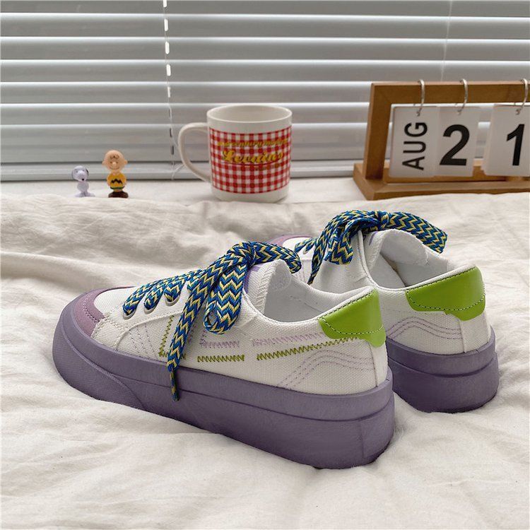 Giày Thể Thao Canvas Thoải Mái Thời Trang Mùa Hè Cho Nữ