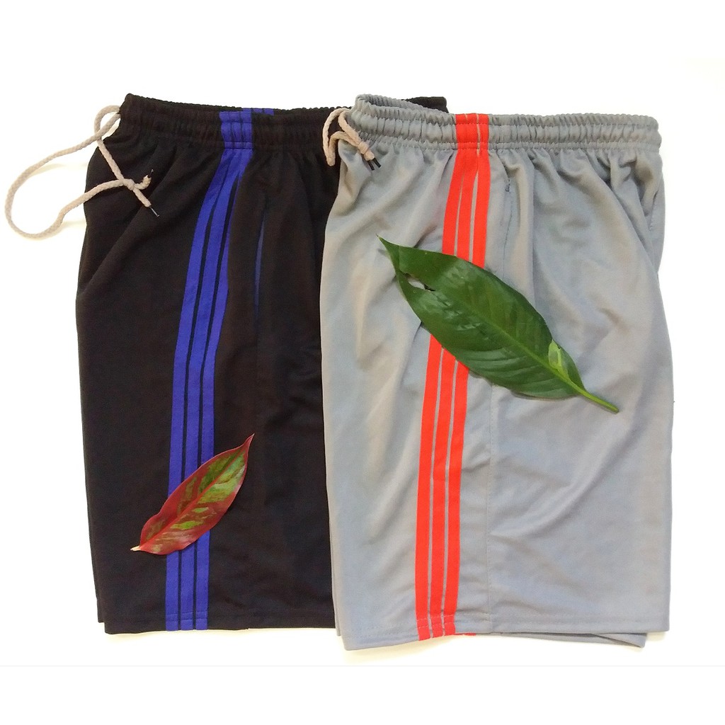 Quần đùi nam , quần short nam- vải thun dày dặn, phối 3 sọc M0002- hàng VN