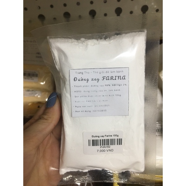 Đường xay/đường bột/đường icing Biên Hoà/Farina 200g
