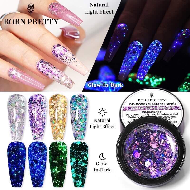 Gel nhũ khổng tước siêu sáng đẹp mẫu HOT