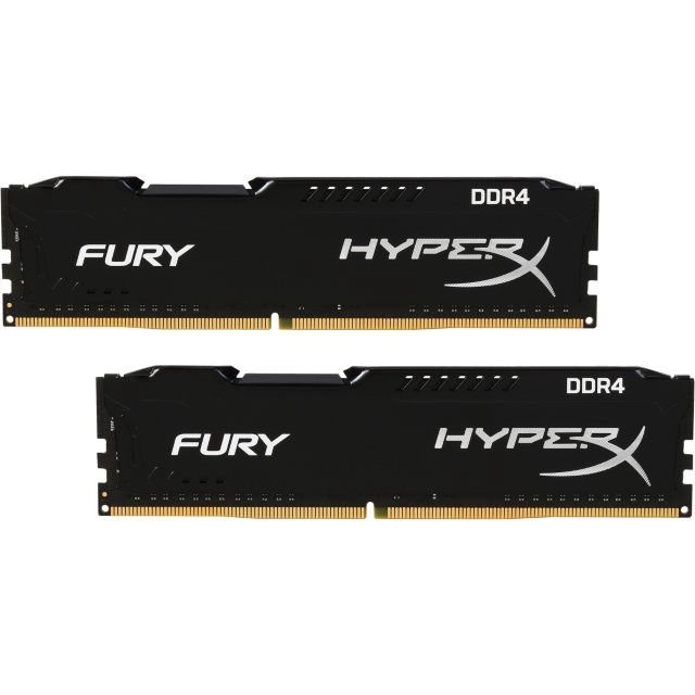 [HÀNG XỊN TEM VSP] Ram PC Kingston HyperX Fury Black 8GB Bus 2666/ bus 3200 DDR4 - Đẳng cấp đến từ thương hiệu BH 3 NĂM