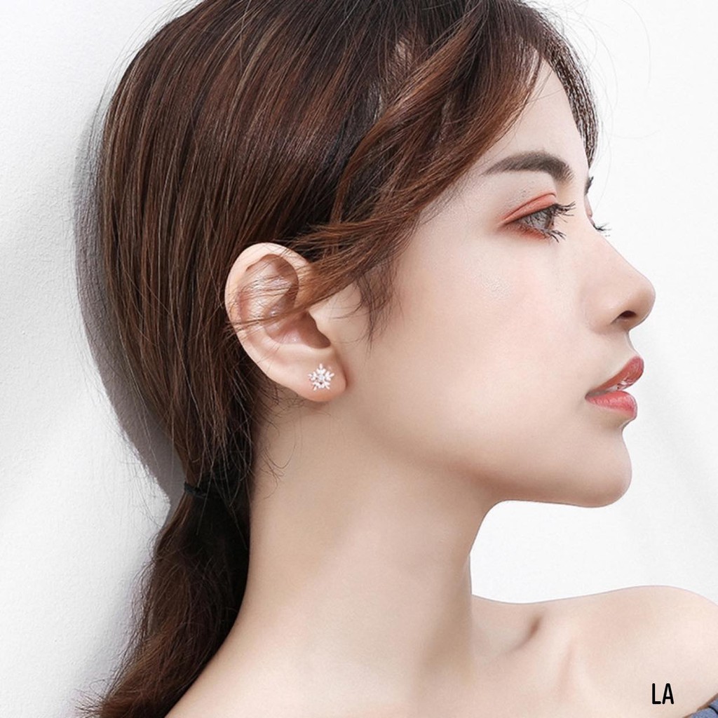 Hoa tai giải nhiệt mua hè-mẫu hót nhất năm này bạc cao cấp s99