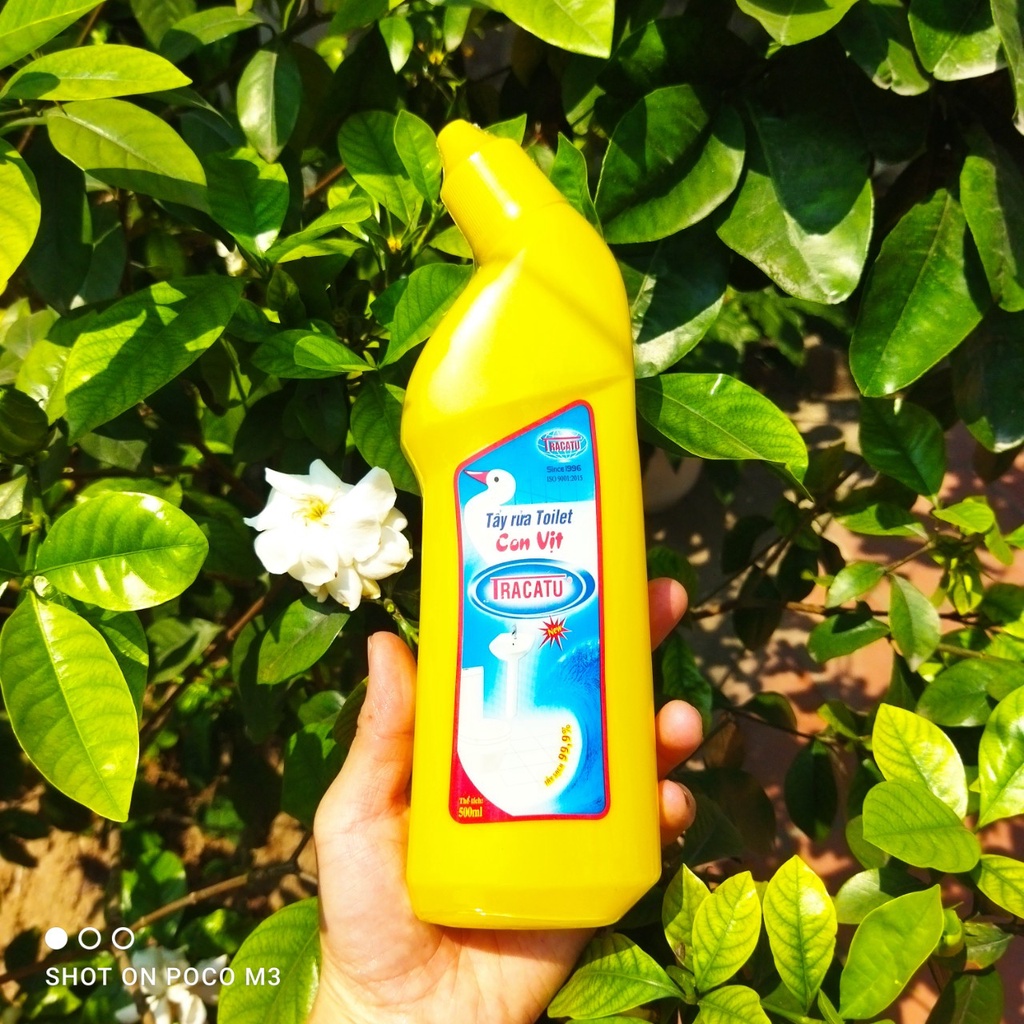Nước tẩy rửa bồn cầu - tẩy rửa toilet con vịt tracatu 500ml diệt khuẩn cực mạnh