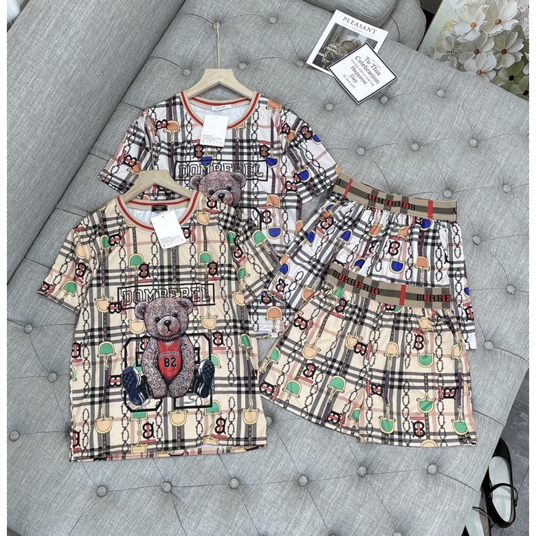 Set Bộ Mặc Nhà Hình Gấu BBR