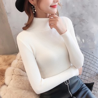 Áo len nữ cổ lọ thời trang kiểu dáng basic