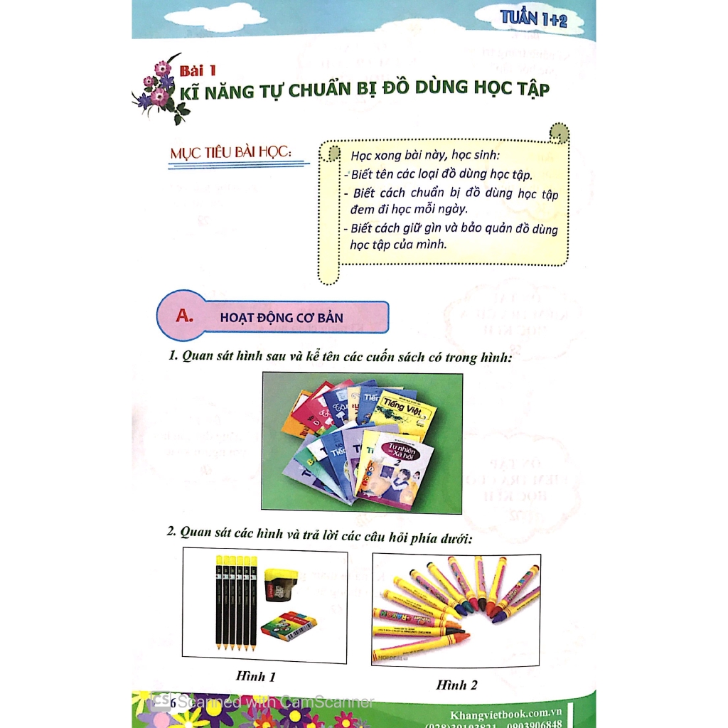 Sách - Thực Hành Kỹ Năng Sống - Lớp 1