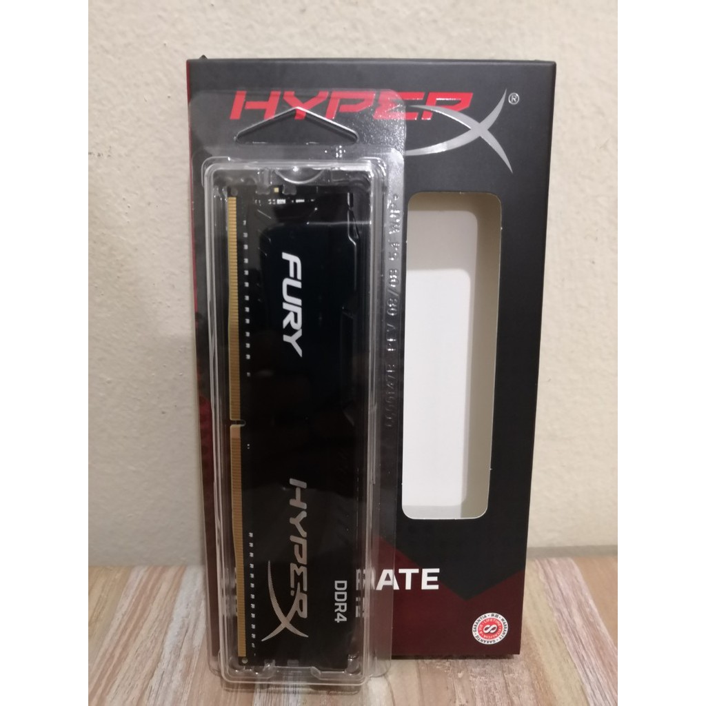 Ram DDR4 8GB 2666Mhz Kingston Tản Nhiệt HyperX Fury New Chính Hãng